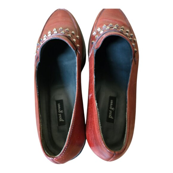 Ladies Paul Green Sofia Studded Loafers - Picture 8 of 8